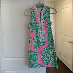Worn Once - Lilly Pulitzer Alexa Stretch Shift Dress - Size 0